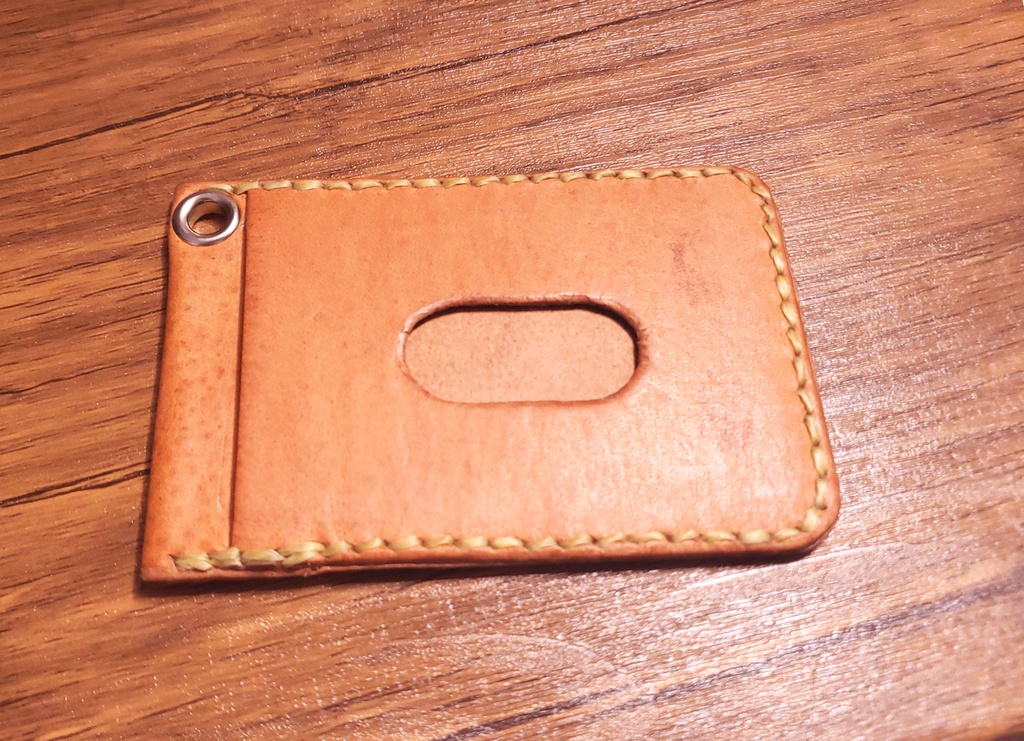 パスケース 定期入れ キャメル Pass Holder 本革 牛革 Ttleathercraft Booth