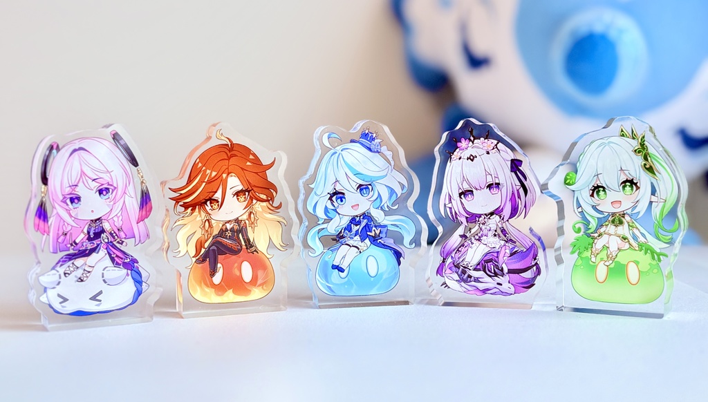 超厚ミニアクスタ！（フリーナ、ナヒーダ、マーヴィカ、シトラリ、キャストリス５種類）