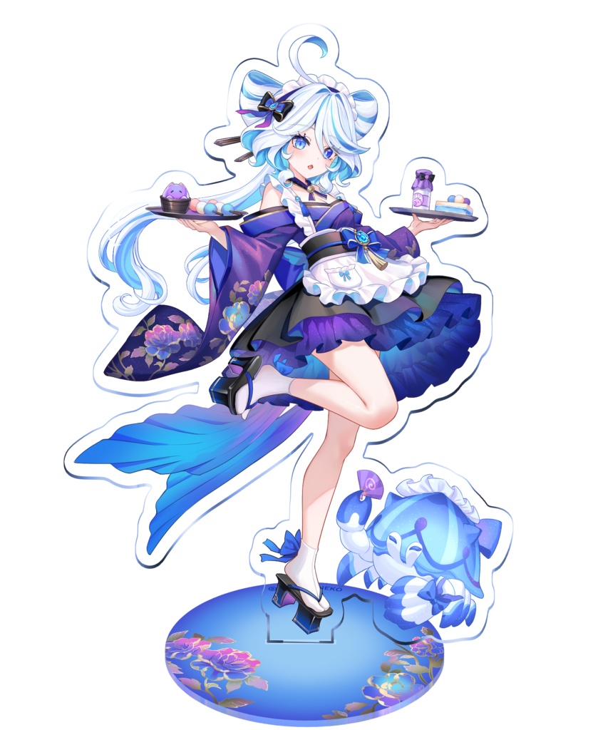 「C106」フリーナ稲妻メイド服アクスタ