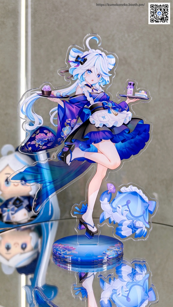 「C106」フリーナ稲妻メイド服アクスタ