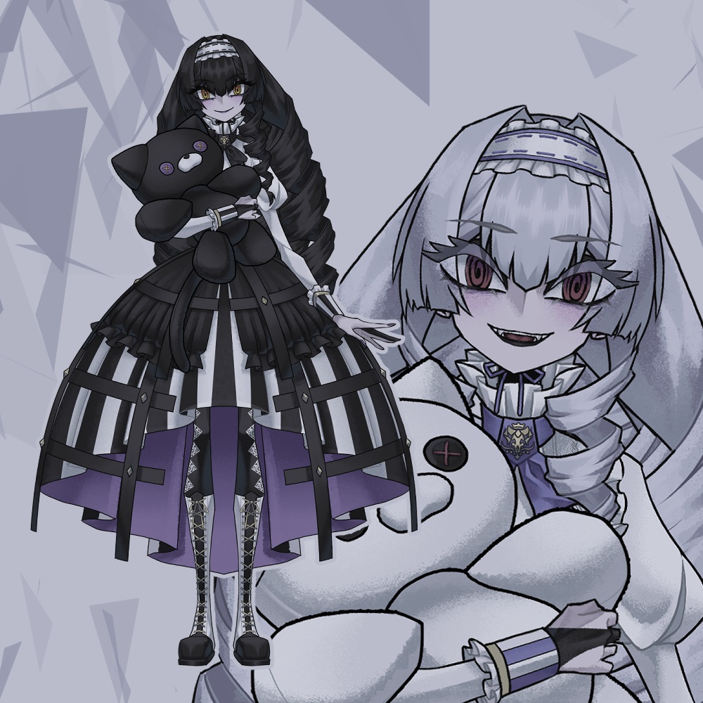 【Live2D】GothicGirl【汎用モデル】