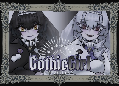 【Live2D】GothicGirl【汎用モデル】