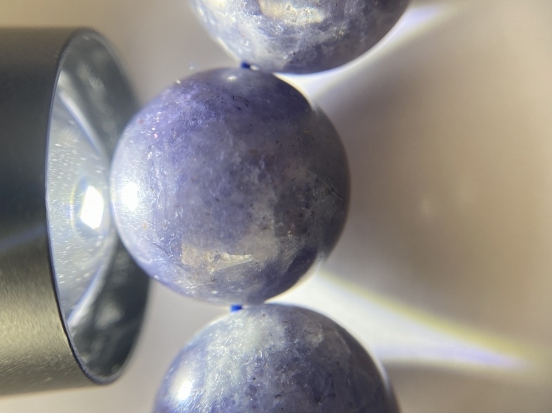 霊的覚醒・人生の道しるべに!大玉アイオライトブレスレット✨