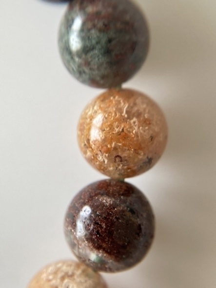 内包物ミチミチ✨ガーデンクオーツブレスレット