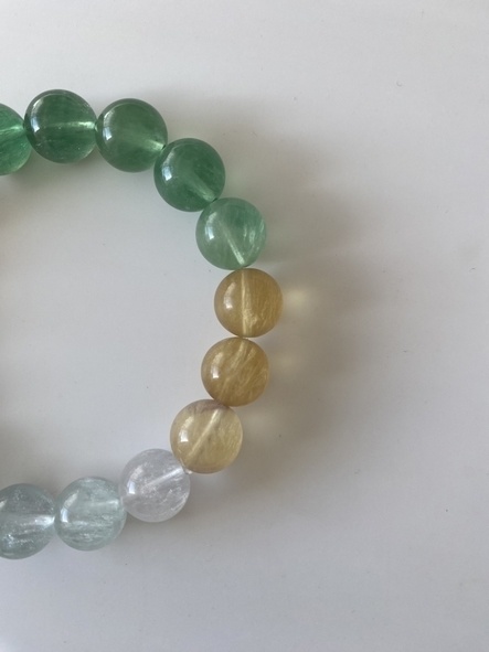 天使の癒し👼ミックスフローライトブレスレット👼