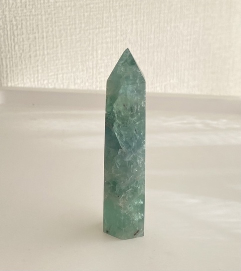 グリーンフローライトポイント(置物)