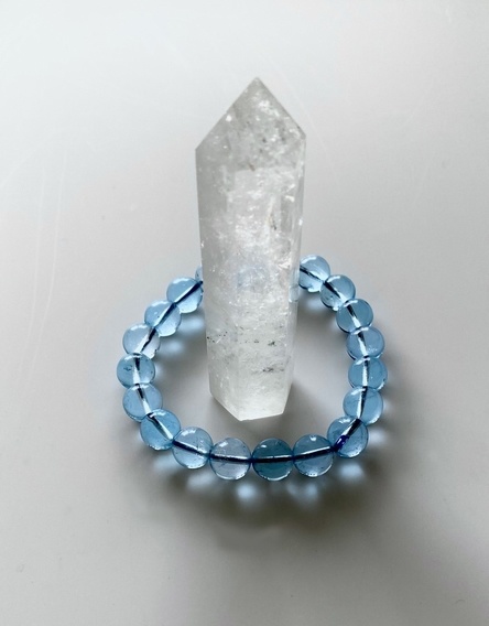 ちっちゃい苔入りヒマラヤ水晶ポイント🍀置き物