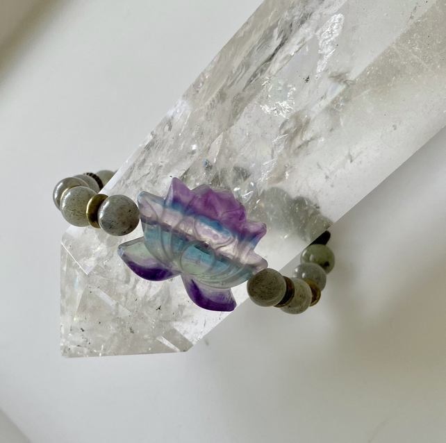 ✨恋愛運・霊性UP!蓮華のオリジナルブレスレット✨