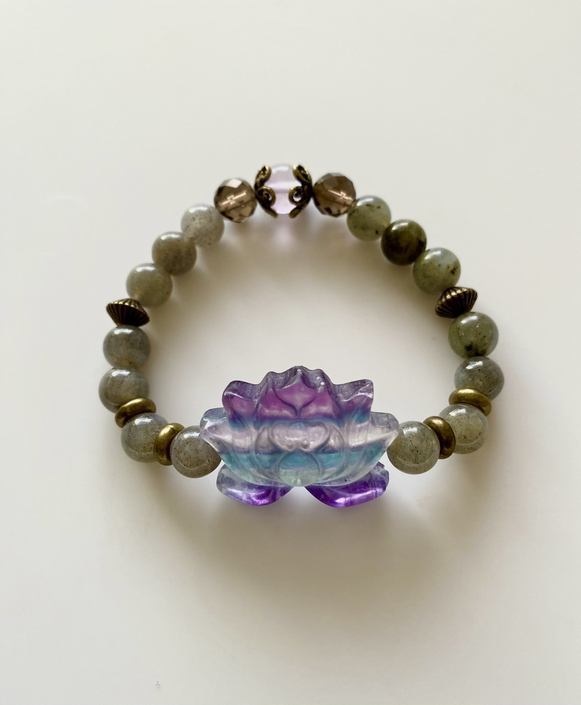 ✨恋愛運・霊性UP!蓮華のオリジナルブレスレット✨
