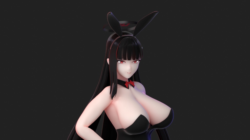 【MMDモデル】調月リオ /Blue Archive_Tsukatsuki Rio