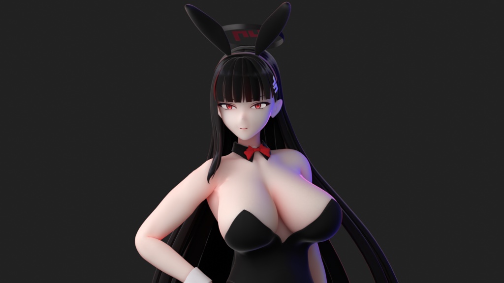 【MMDモデル】調月リオ /Blue Archive_Tsukatsuki Rio