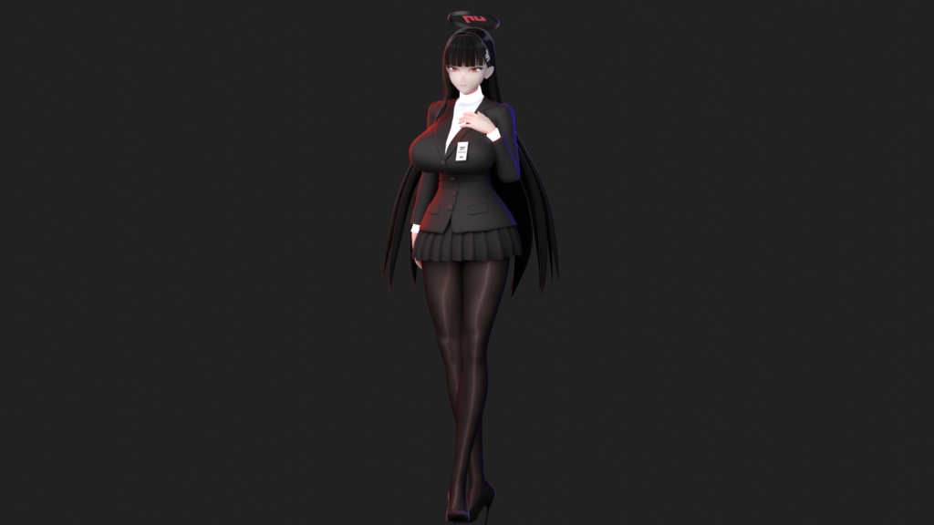 【MMDモデル】調月リオ /Blue Archive_Tsukatsuki Rio