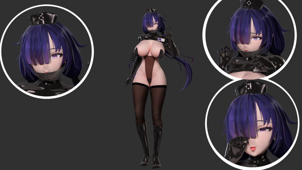 【MMDモデル】モガドール/ Azur Lane · MHF Mogador