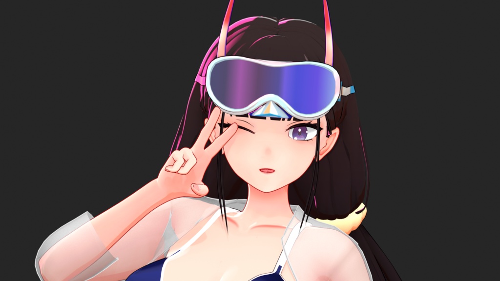 【MMDモデル】アズールレーン/ Azur Lane · Noshiro Swim