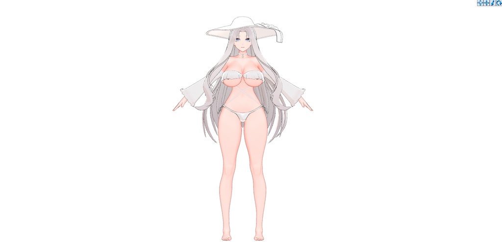 【MMDモデル】アズールレーン/ ヨークタウンII USS Yorktown II