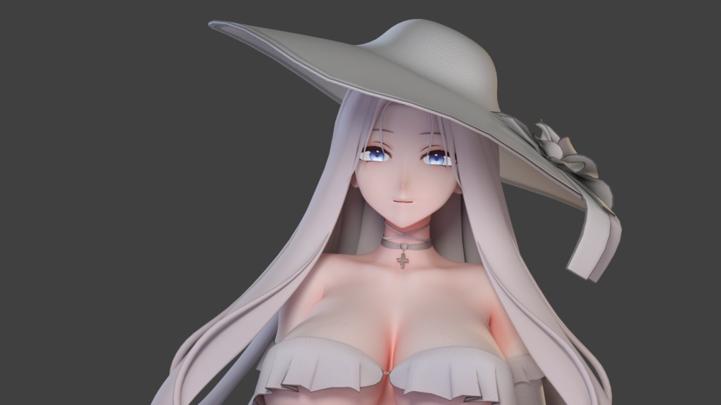 【MMDモデル】アズールレーン/ ヨークタウンII USS Yorktown II