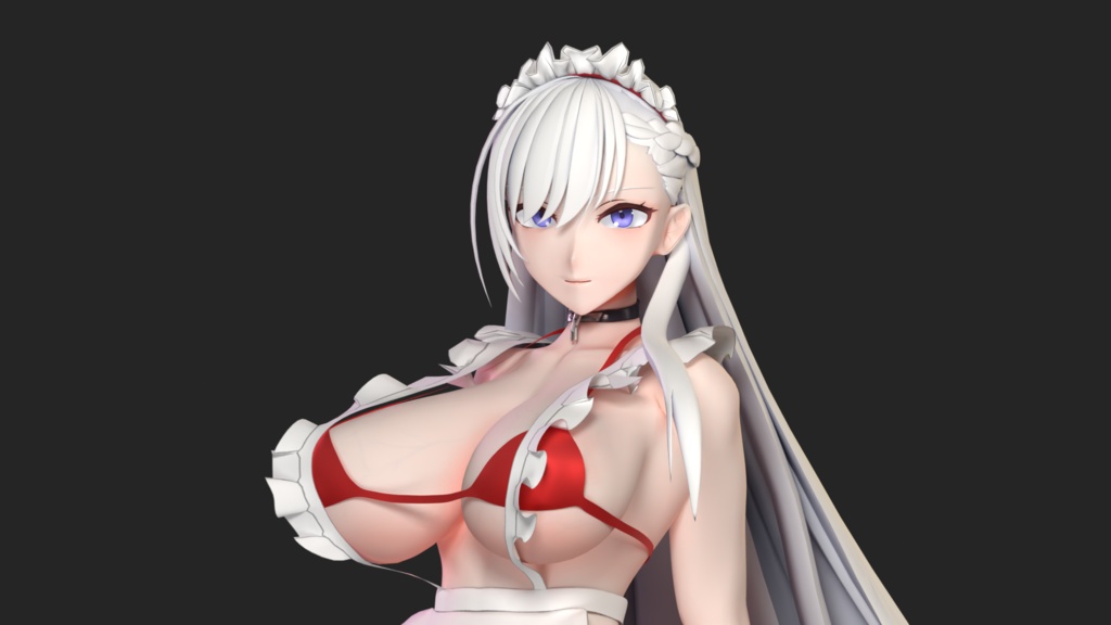 【MMDモデル】アズールレーン/HMS Belfast ベルファスト