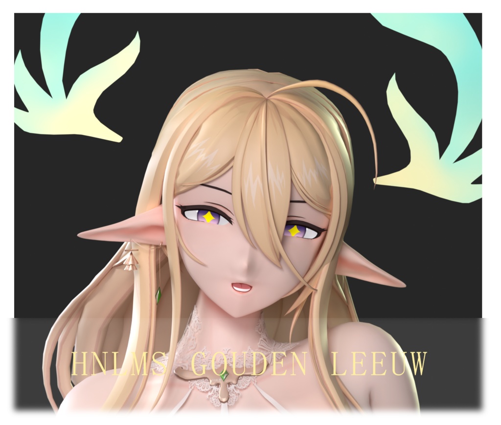 【MMDモデル】アズールレーン/ハウデン・リーウ HNLMS Gouden Leeuw