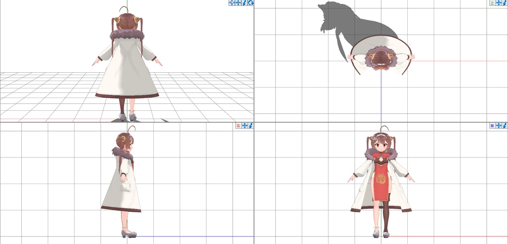 【MMDモデル】アズールレーン/ 寧海&平海 ROC NingHai&PingHai