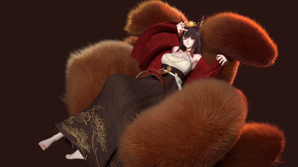 【MMDモデル】アズールレーン/ IJN Akagi 赤城 あかぎ