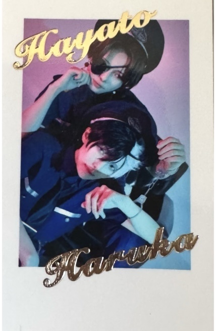 蘇枋隼飛 桜遥 コスプレ 箔押しチェキ