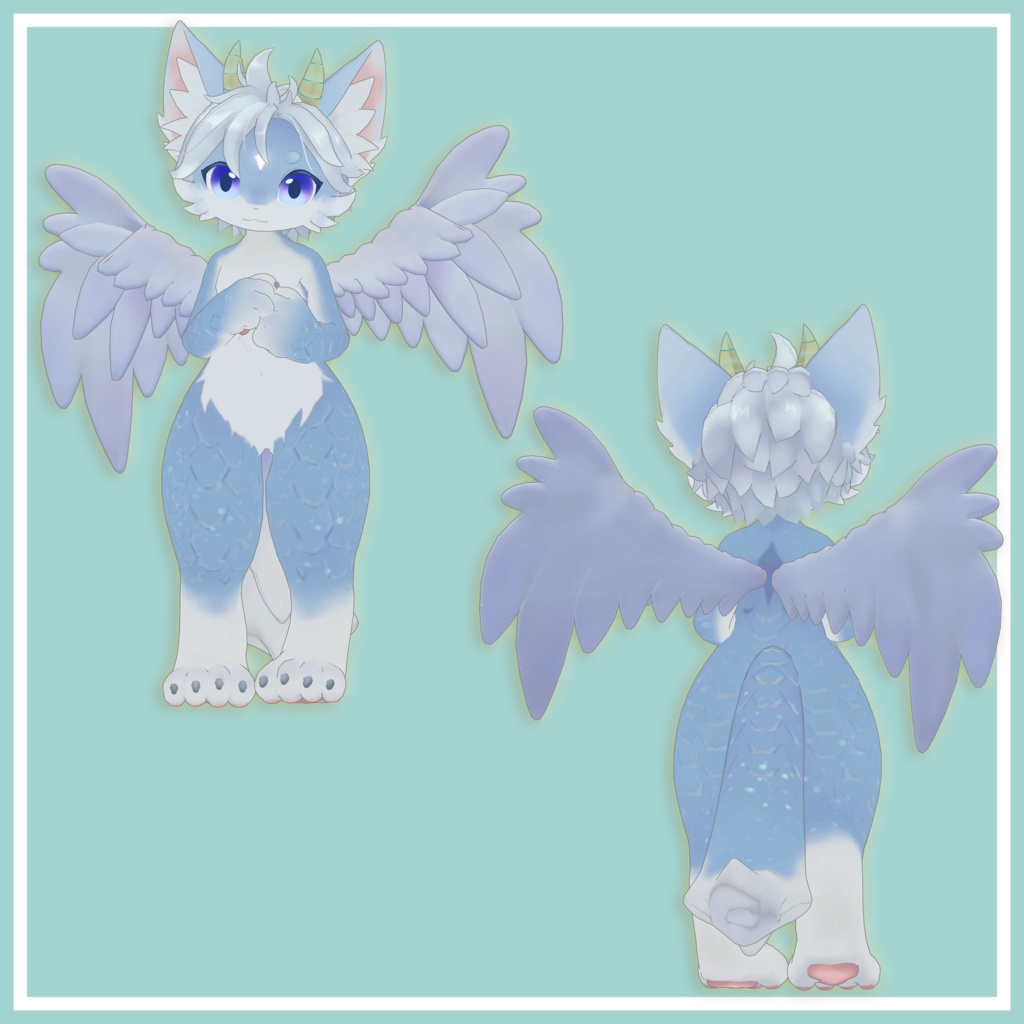 オリジナル3Dモデル【ソラ -SORA-】#MxU工房