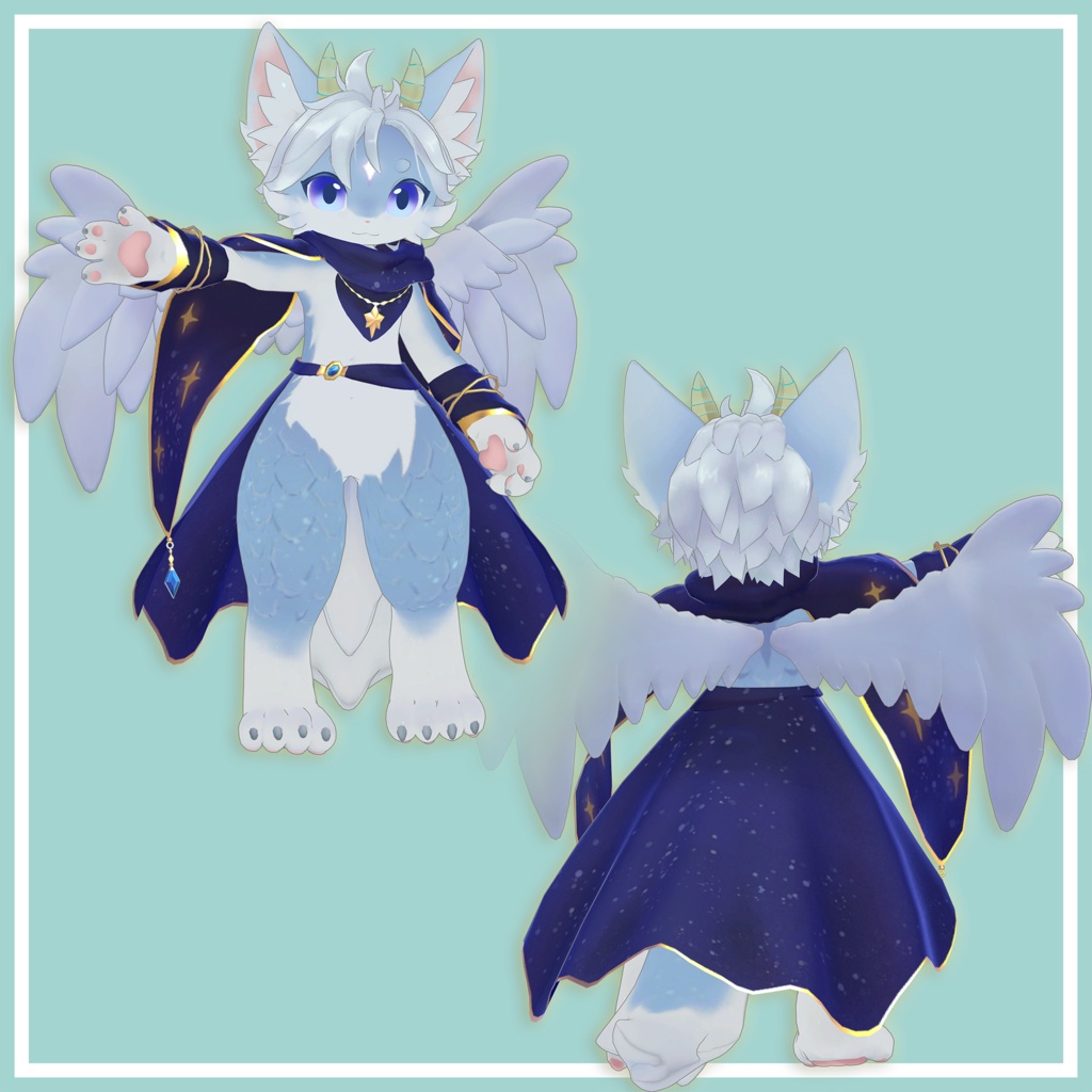 オリジナル3Dモデル【ソラ -SORA-】#MxU工房