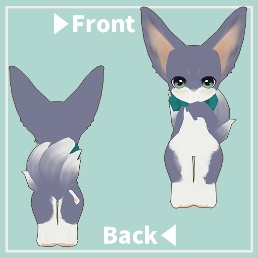 2025年をもって販売停止【VRChat想定】Tia-ティア-【オリジナル3Dアバター】#MxU工房