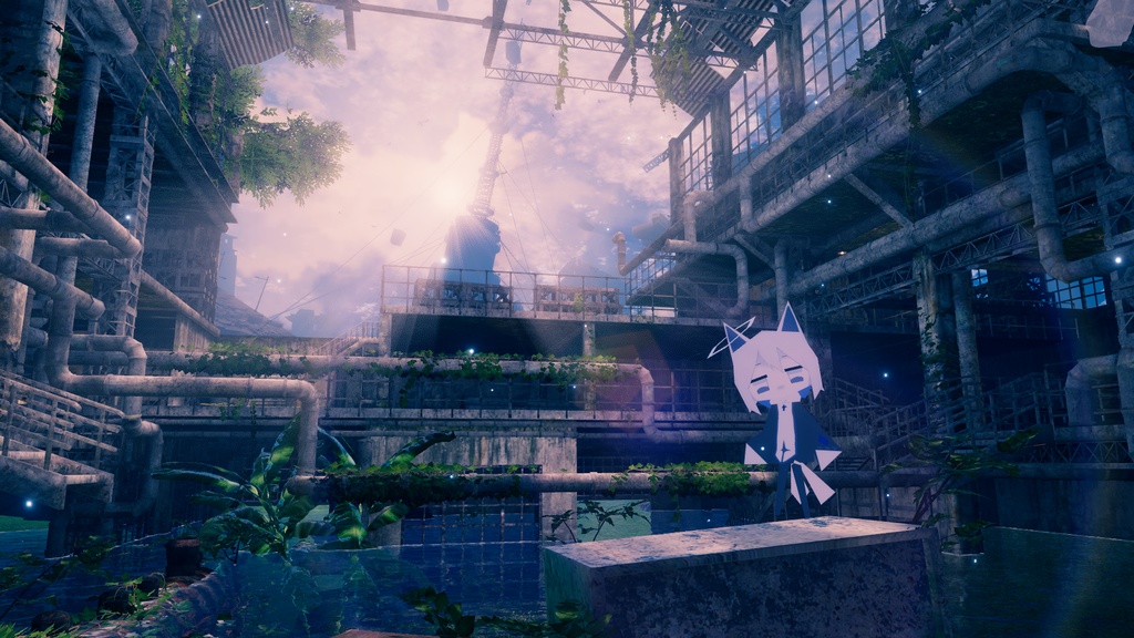 オリジナル3Dモデル【猫又ゆう】#MxU工房