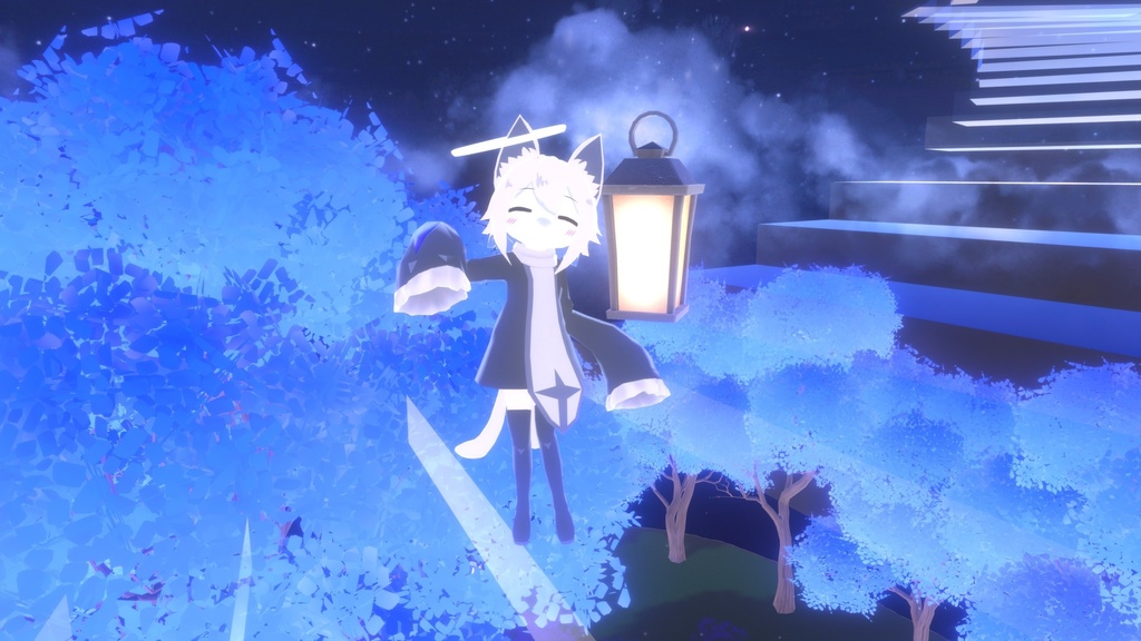 オリジナル3Dモデル【猫又ゆう】#MxU工房