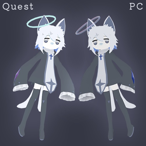 オリジナル3Dモデル【猫又ゆう】#MxU工房