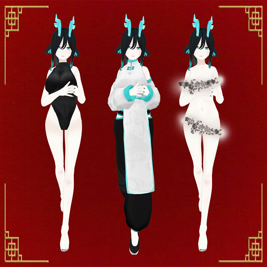 【2025年をもって販売停止】オリジナル3Dモデル「琳-Rin-」#MxU工房