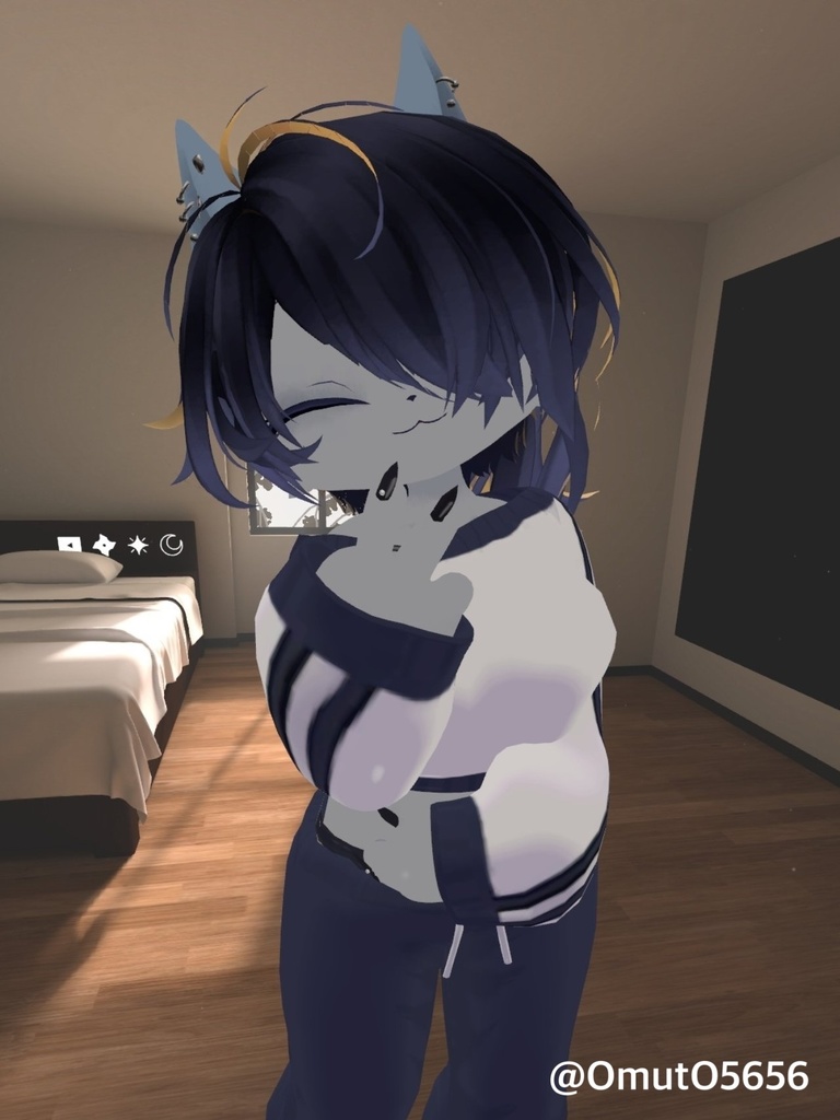 オリジナル3Dモデル【つきよ-Tukiyo-】v2.6 #MxU工房 #つきよ3D