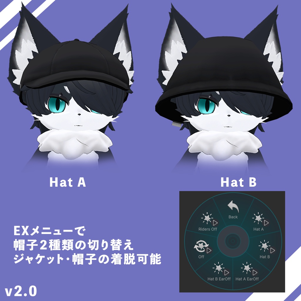 オリジナル3Dモデル【ノクターン-Nocturne-】