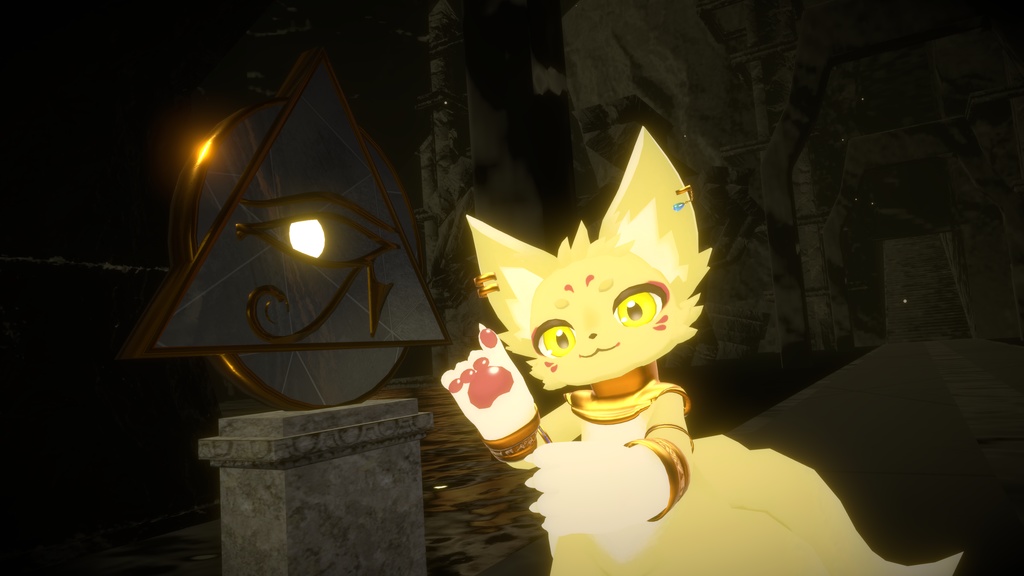 オリジナル3Dモデル 九尾の妖狐【SaSa】&【MeMe】v2.1