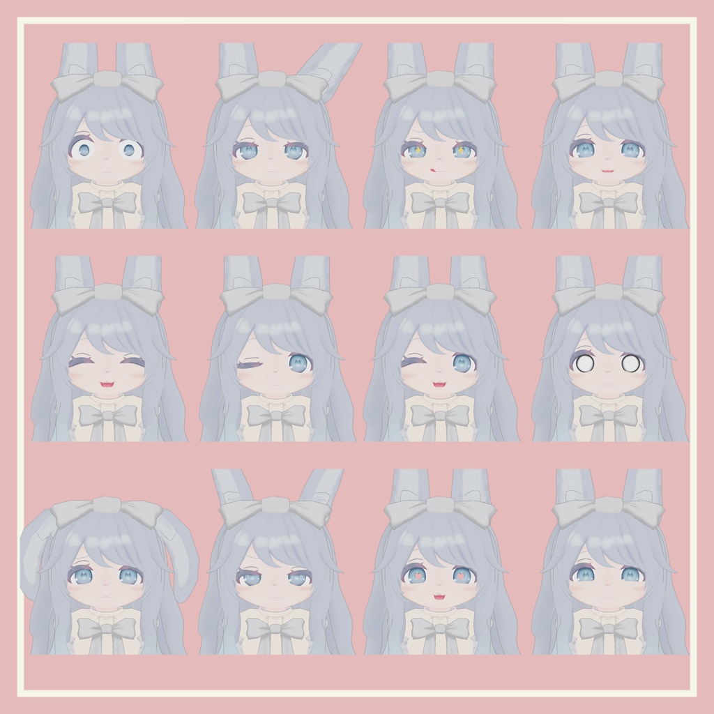 オリジナル3Dモデル【 RiRi 】v1.2