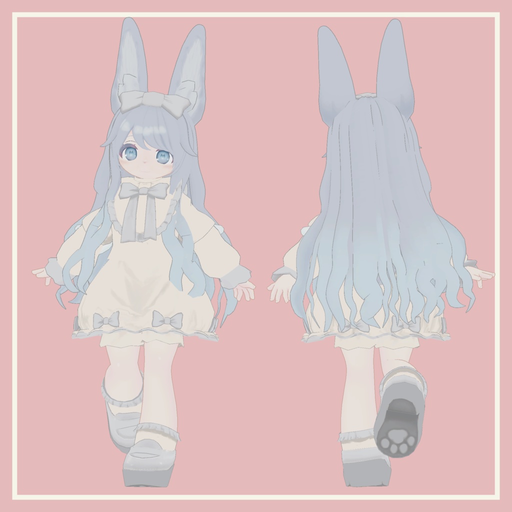 オリジナル3Dモデル【 RiRi 】v1.2