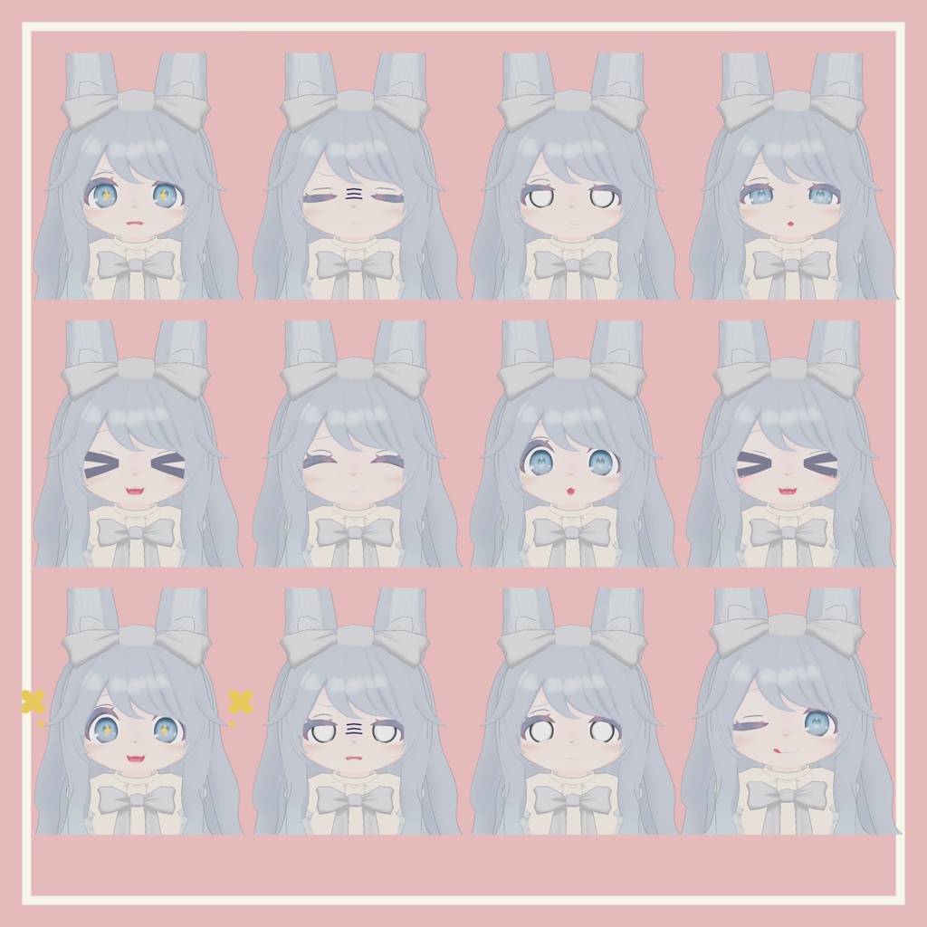 オリジナル3Dモデル【 RiRi 】v1.2