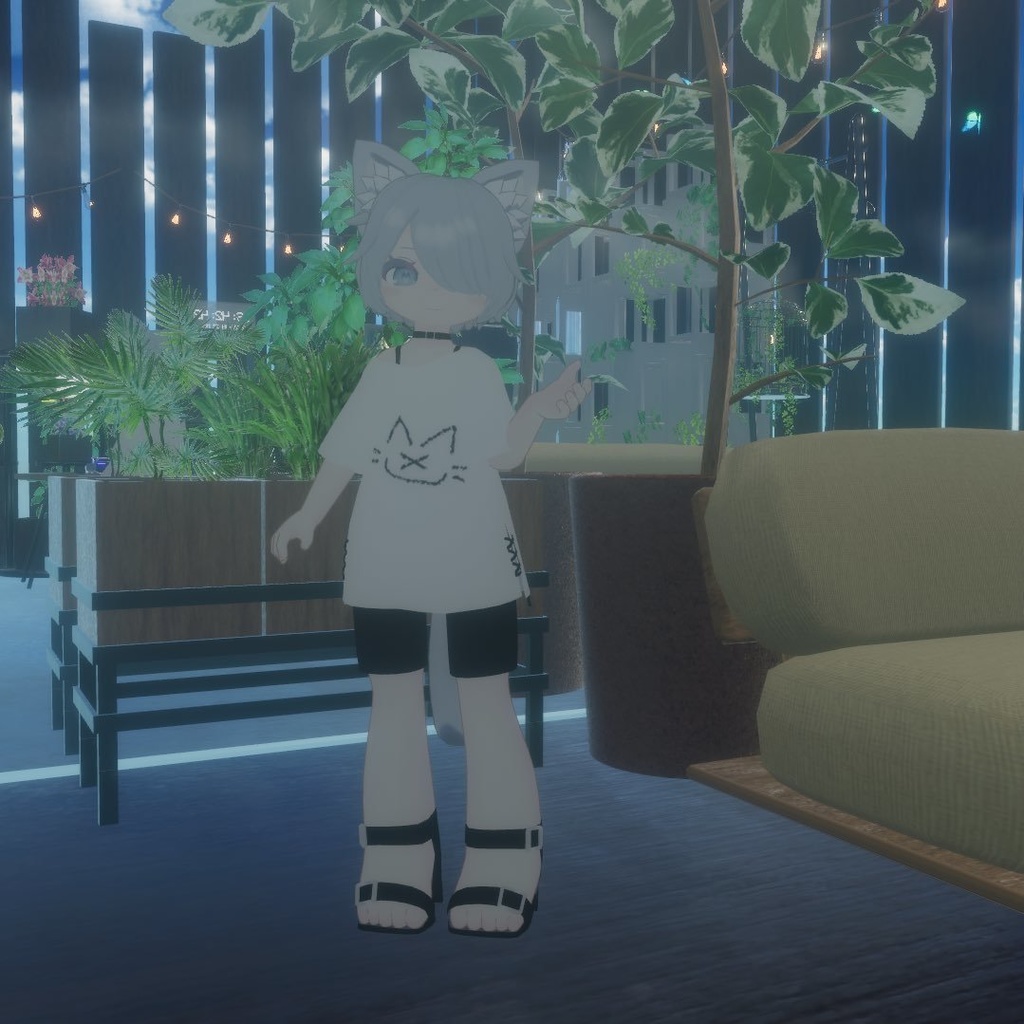 オリジナル3Dモデル【 RiRi 】v1.2