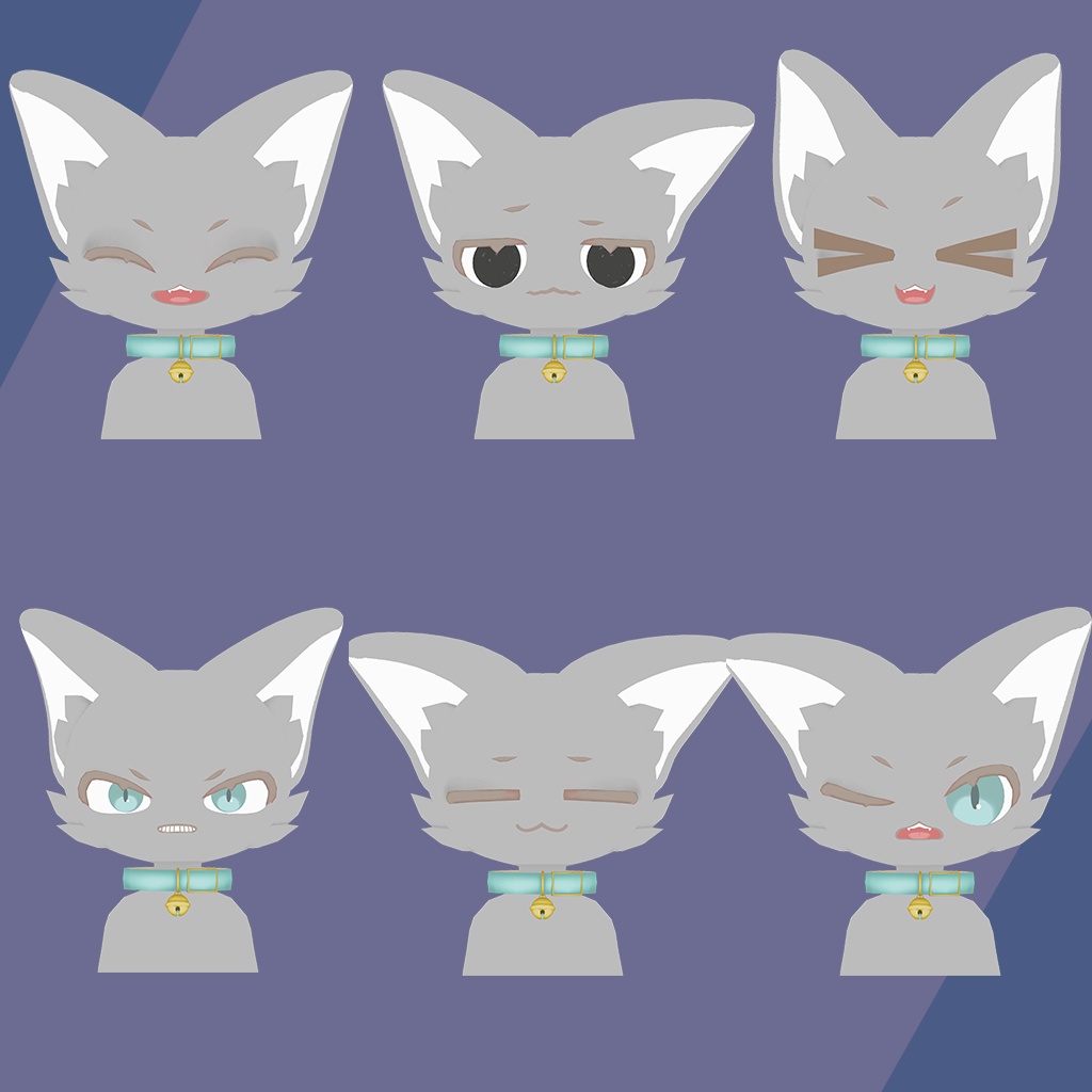 【無料】VRChat想定オリジナル3Dモデル【ヨネ-Yone-】v1.1