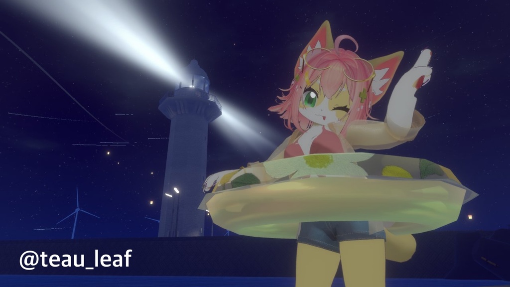 【つきよ&きらり専用水着】SUNNY DROP