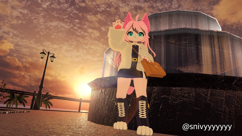 【複数アバター対応】FelineMode -フィーラインモード- #MxU工房