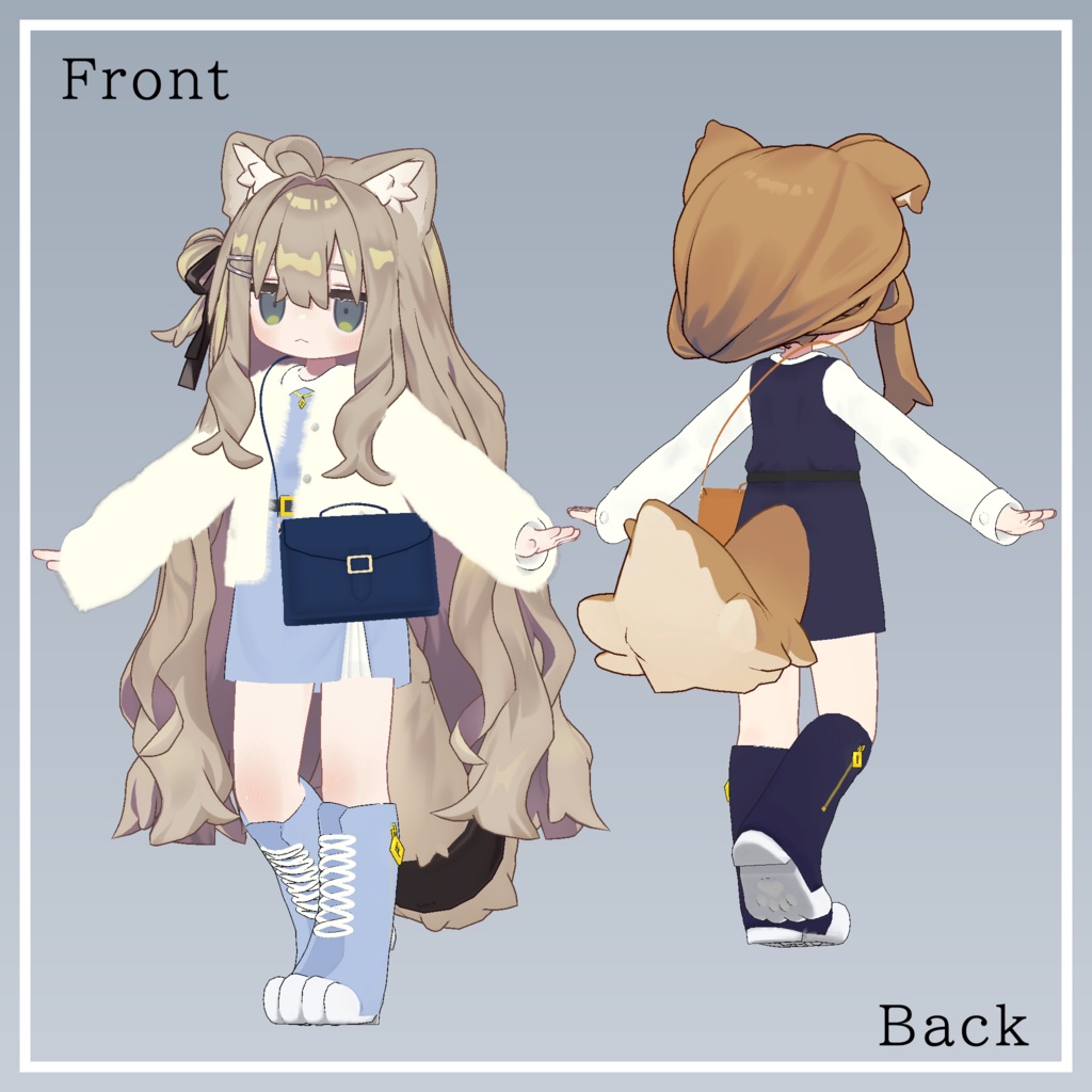 【10アバター対応】FelineMode -フィーラインモード- #MxU工房