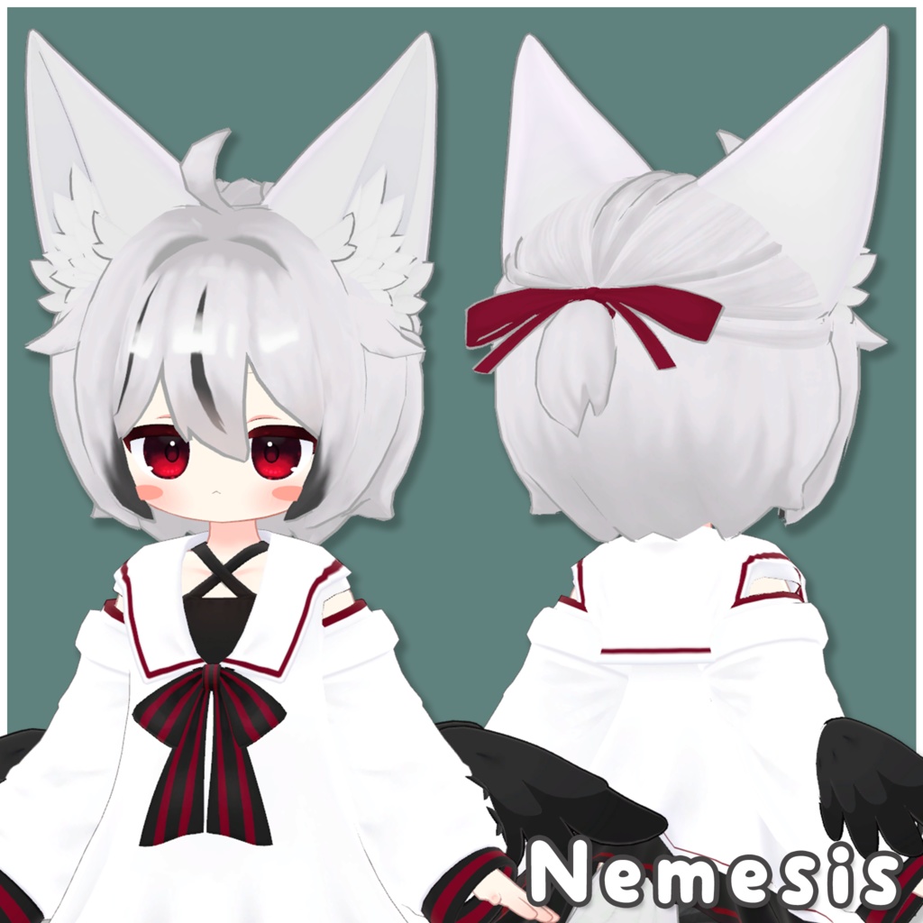 セール中!【複数アバター対応】ちょこんと はーふあっぷ【VRChat想定】