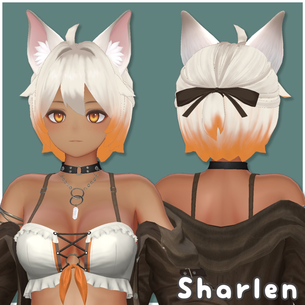 セール中!【複数アバター対応】ちょこんと はーふあっぷ【VRChat想定】