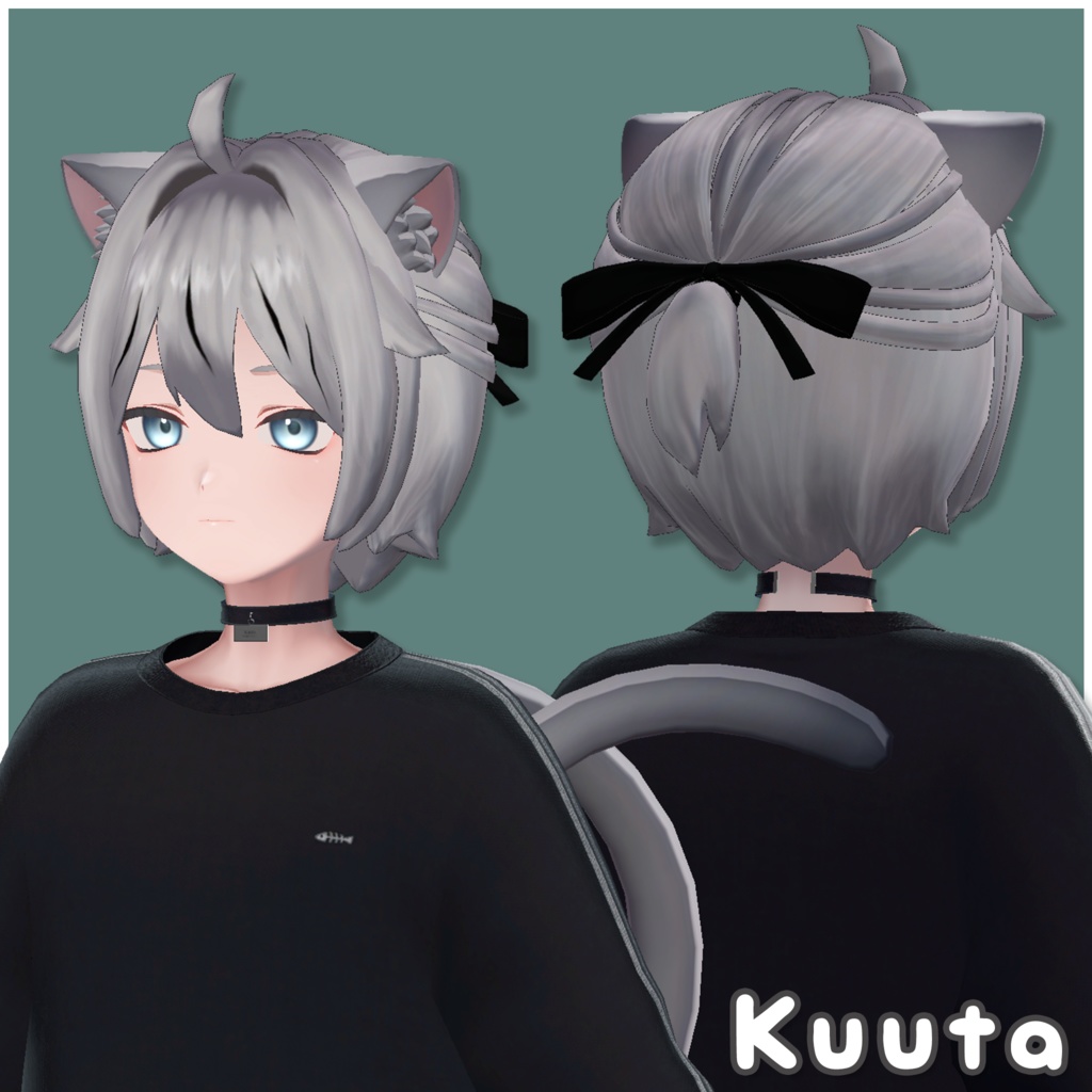 セール中!【複数アバター対応】ちょこんと はーふあっぷ【VRChat想定】