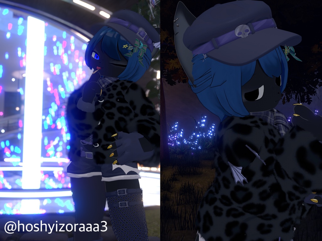 セール中!【複数アバター対応】ちょこんと はーふあっぷ【VRChat想定】