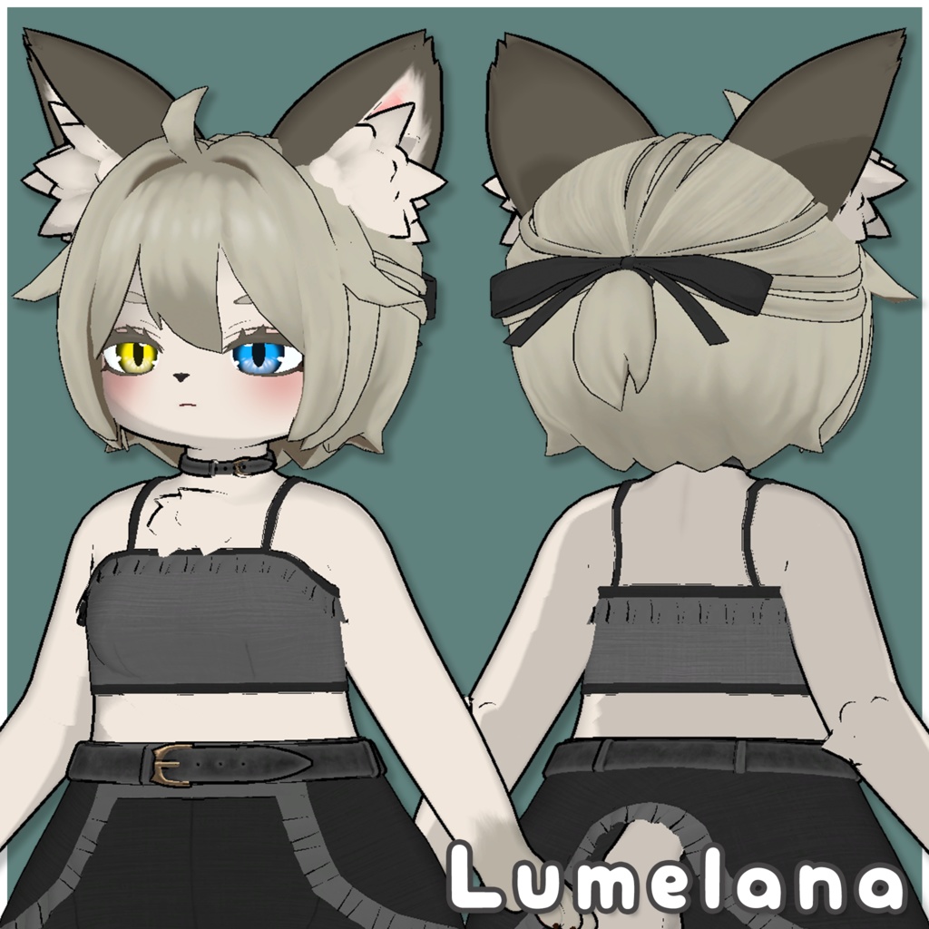 セール中!【複数アバター対応】ちょこんと はーふあっぷ【VRChat想定】