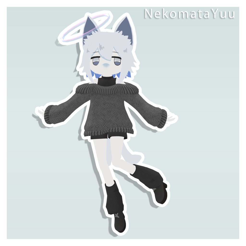 リリースセール【複数アバター対応】OverSizeKnit【VRChat想定】