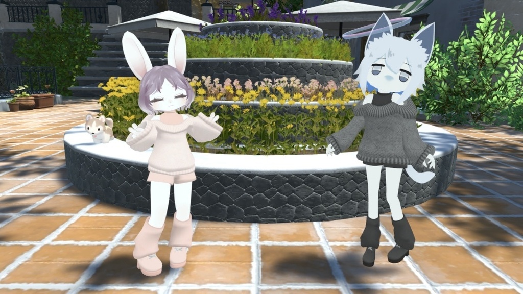 リリースセール【複数アバター対応】OverSizeKnit【VRChat想定】